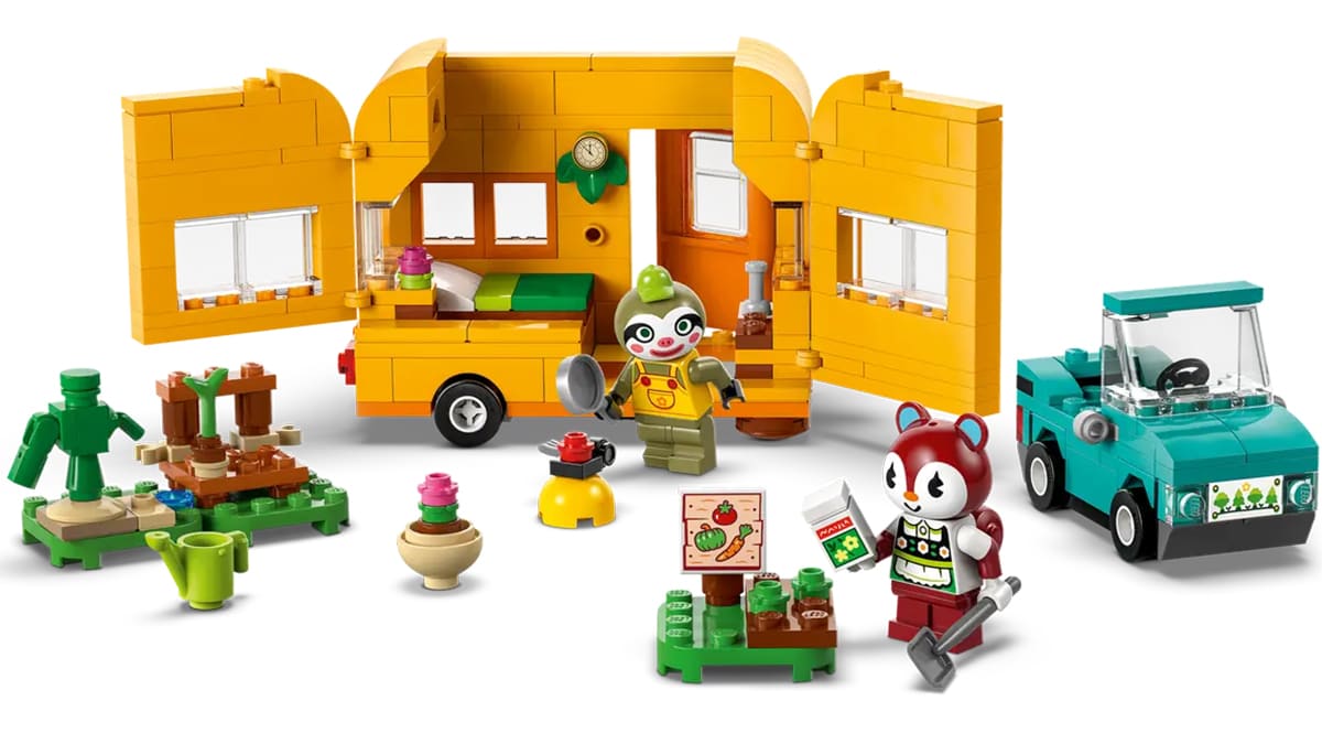 LEGO® Animal Crossing™ Leif’s Caravan & Garden Shop 5